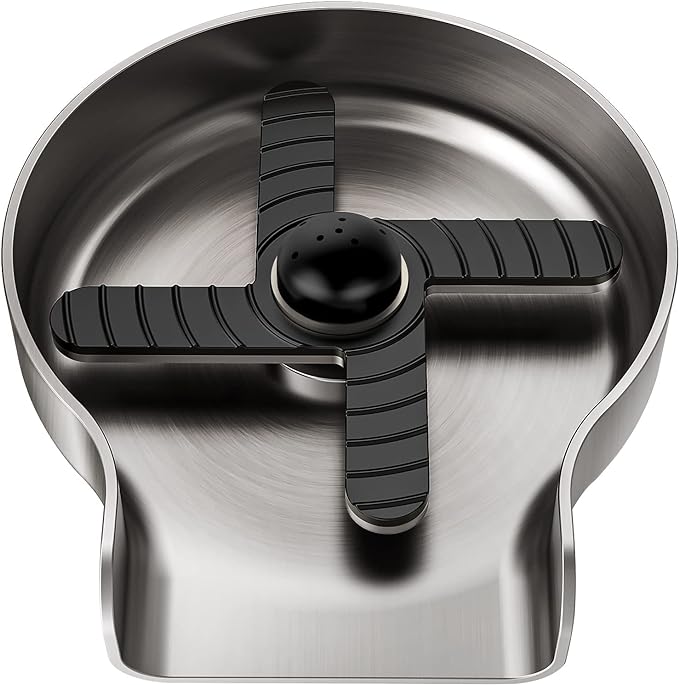 HGN Glass Rinser for Kitchen Sinks,Stainless Steel Sink Cup Washer,Cup Rinser Bar Cup Cleaner Sink Attachment